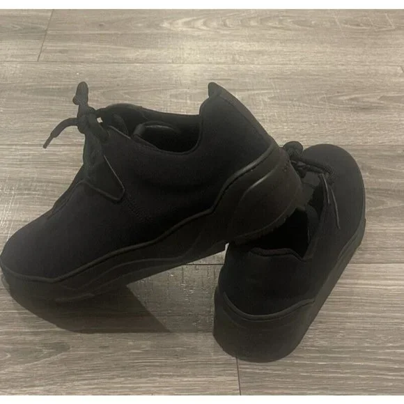 Dior Homme Black Canvas And Leather B17 Mens Sneakers Size 39. Retail $1200!! Pre-loved Christian Dior Dior Homme B17 Trainers - £330 main image 2